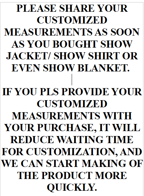 COMBO of Showman Western Shirt with matching Show Pad for Equestrian Shows - Image 7