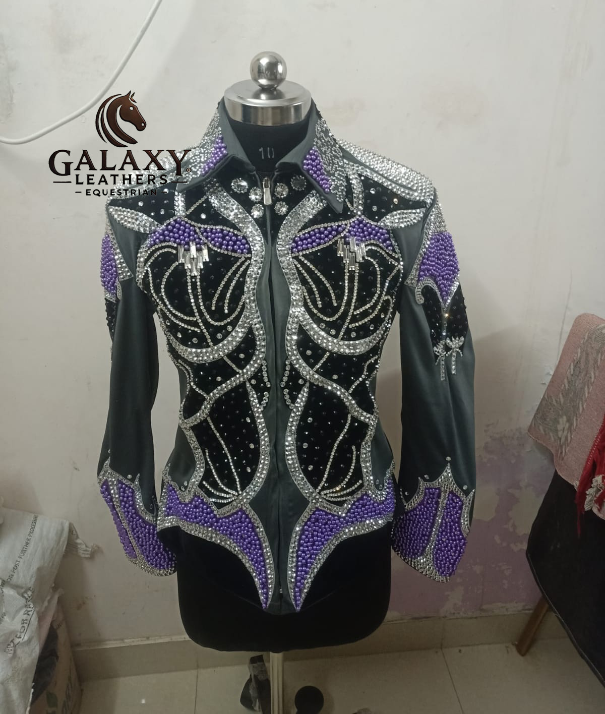 Western Show Jacket for Women Horse Shows and Riding Wear - Image 9