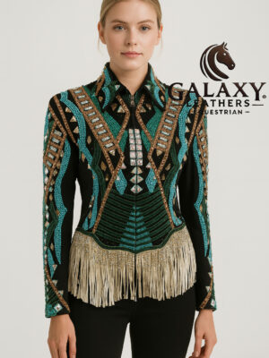 Show Jacket Western custom rodeo queen Showmanship women show Jacket