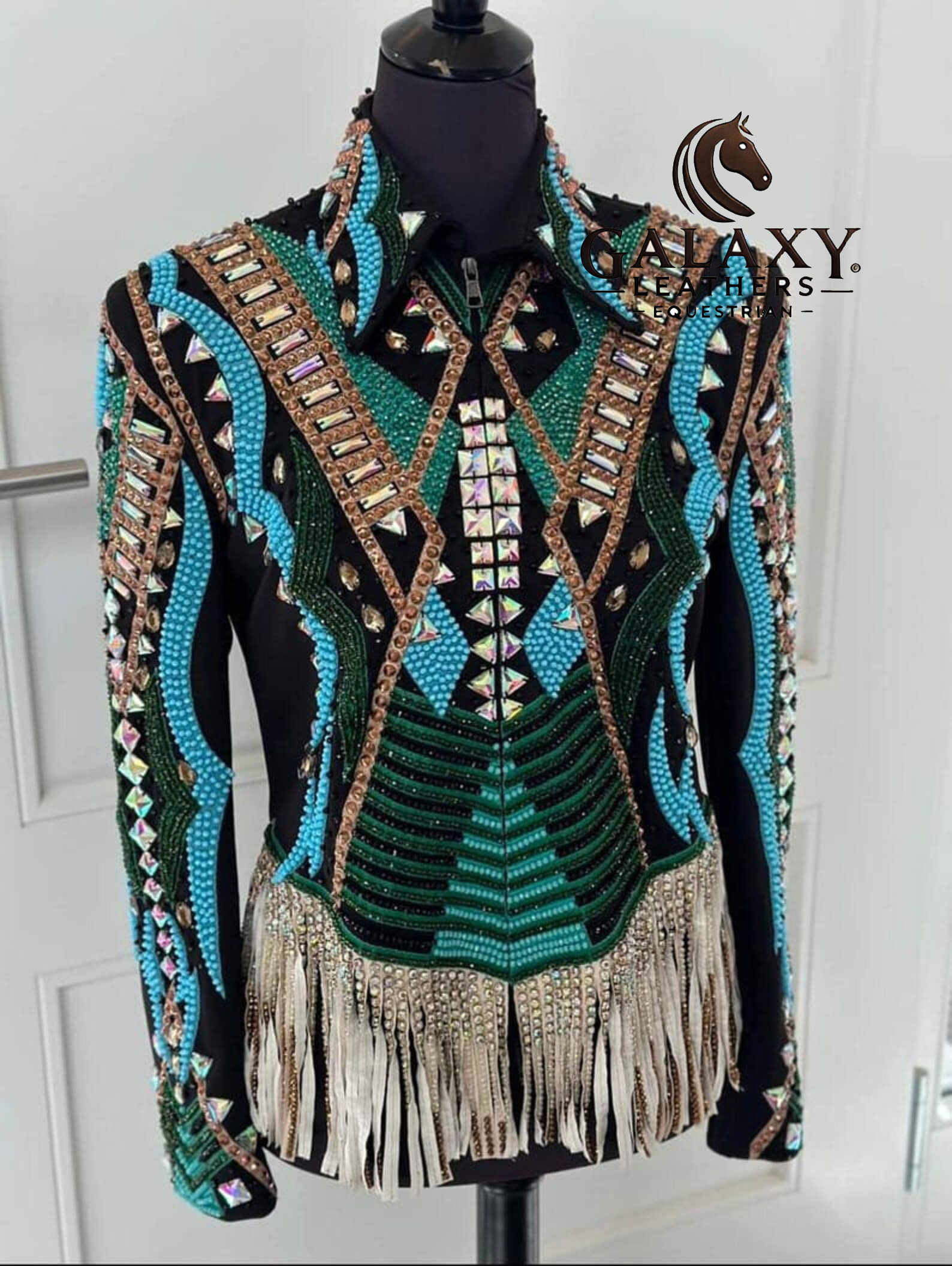 Show Jacket Western custom rodeo queen Showmanship women show Jacket - Image 2