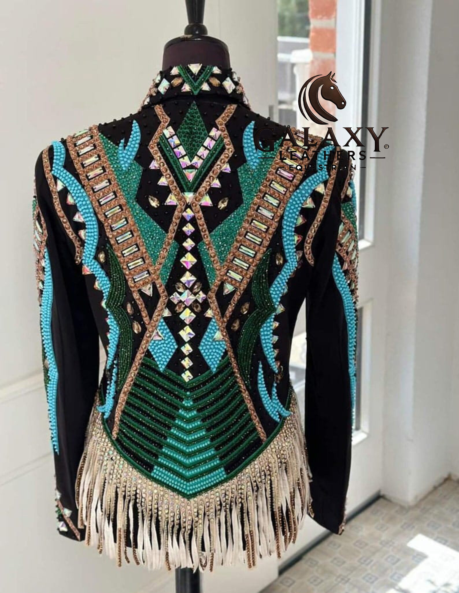 Show Jacket Western custom rodeo queen Showmanship women show Jacket - Image 3