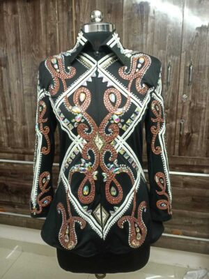Western Show Shirt Western Showmanship Women's show Jacket horsemanship coat