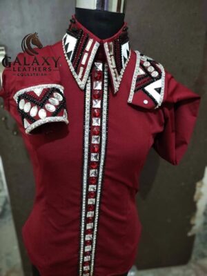 Showman Western Shirt Showmanship horsemanship shirt / Coat western show coat