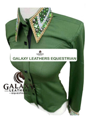 Showman Western Shirt with Show Pad