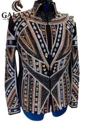 Show Shirt-cum-Jacket Western Showmanship Women's show Jacket horsemanship coat