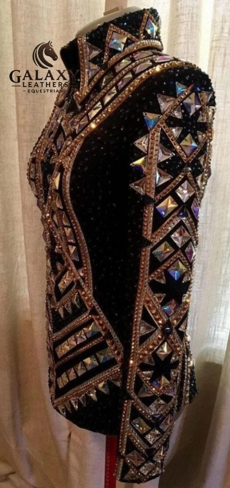 Show Jacket Western Showmanship Women's show Jacket horsemanship jacket for shows - Image 2