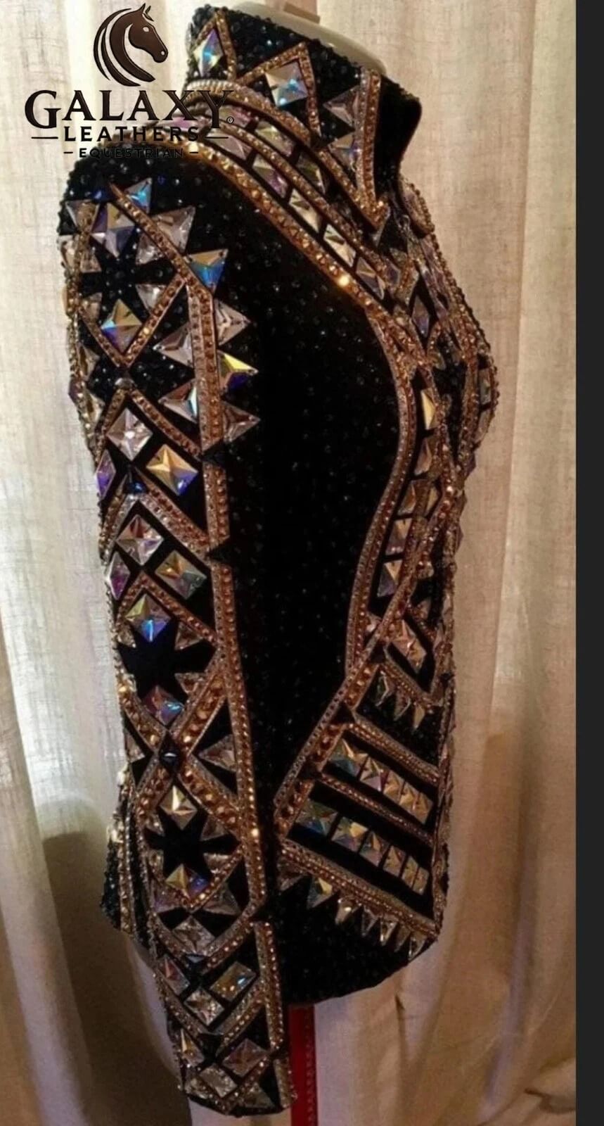 Show Jacket Western Showmanship Women's show Jacket horsemanship jacket for shows - Image 3