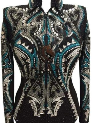 Show Jacket Western Showmanship Women RodeoJacket horsemanship jacket for shows