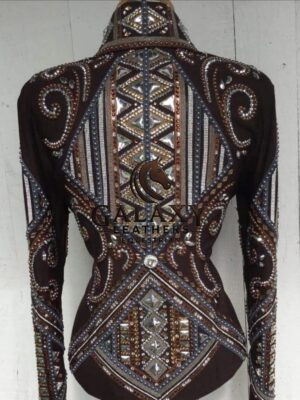 Show Jacket Western Showmanship Women RodeoJacket horsemanship jacket for shows