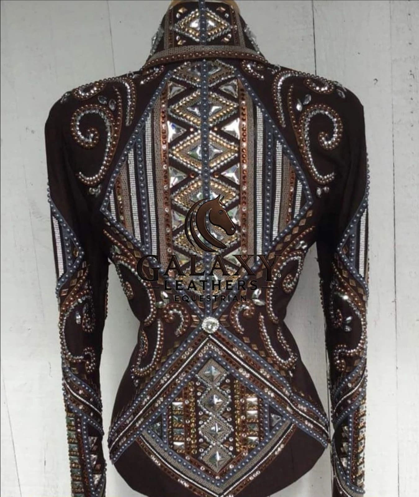 Show Jacket Western Showmanship Women RodeoJacket horsemanship jacket for shows