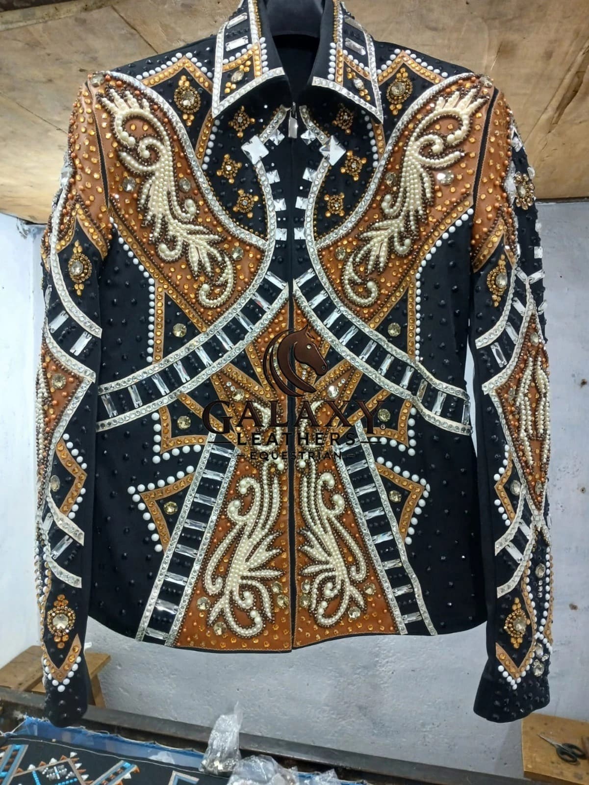 Show Jacket Western Showmanship Women RodeoJacket horsemanship jacket for shows