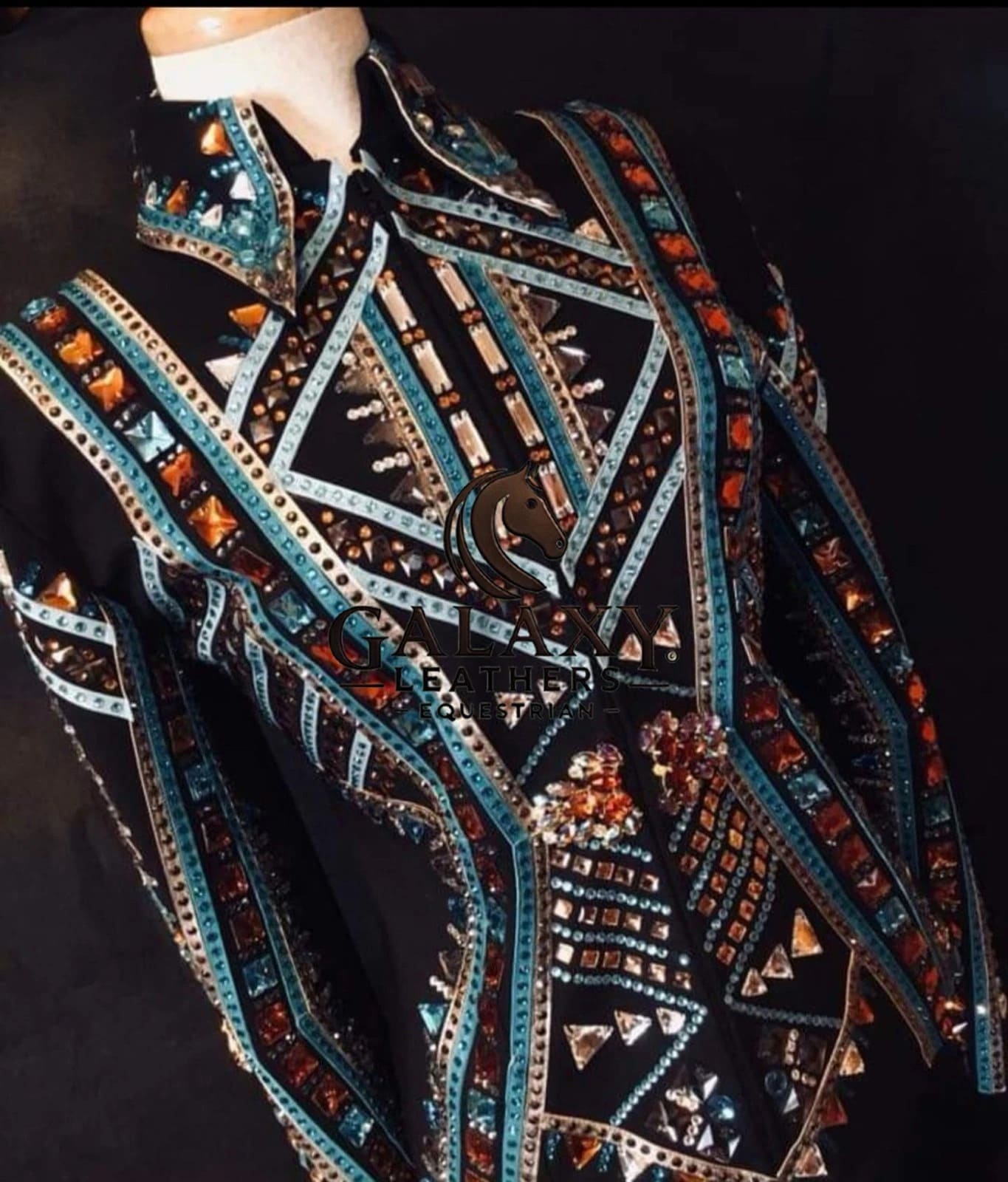 Show Jacket Western Showmanship Women RodeoJacket horsemanship jacket for shows