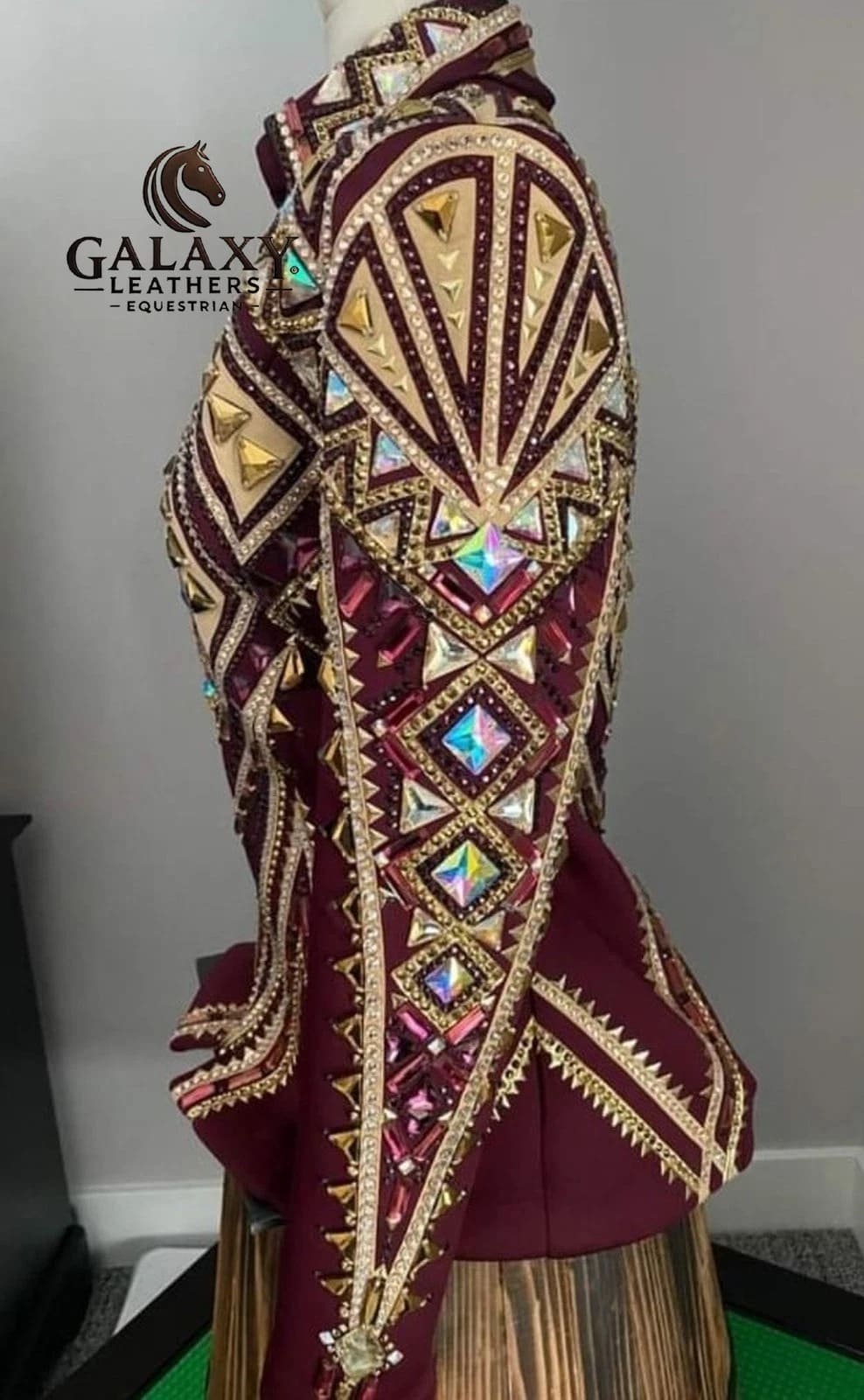 Show Jacket Western Showmanship Women RodeoJacket horsemanship jacket for shows - Image 2