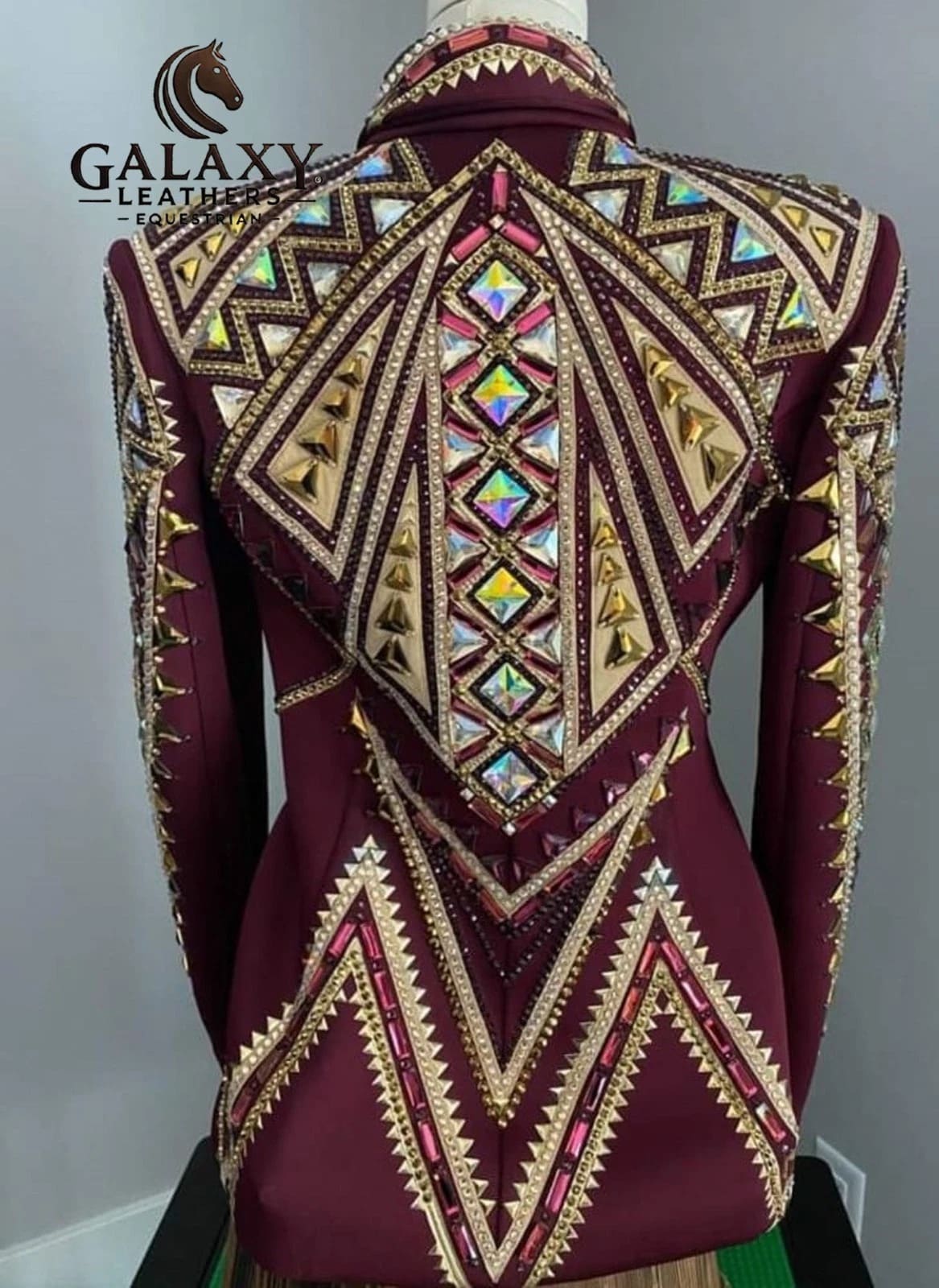 Show Jacket Western Showmanship Women RodeoJacket horsemanship jacket for shows - Image 3