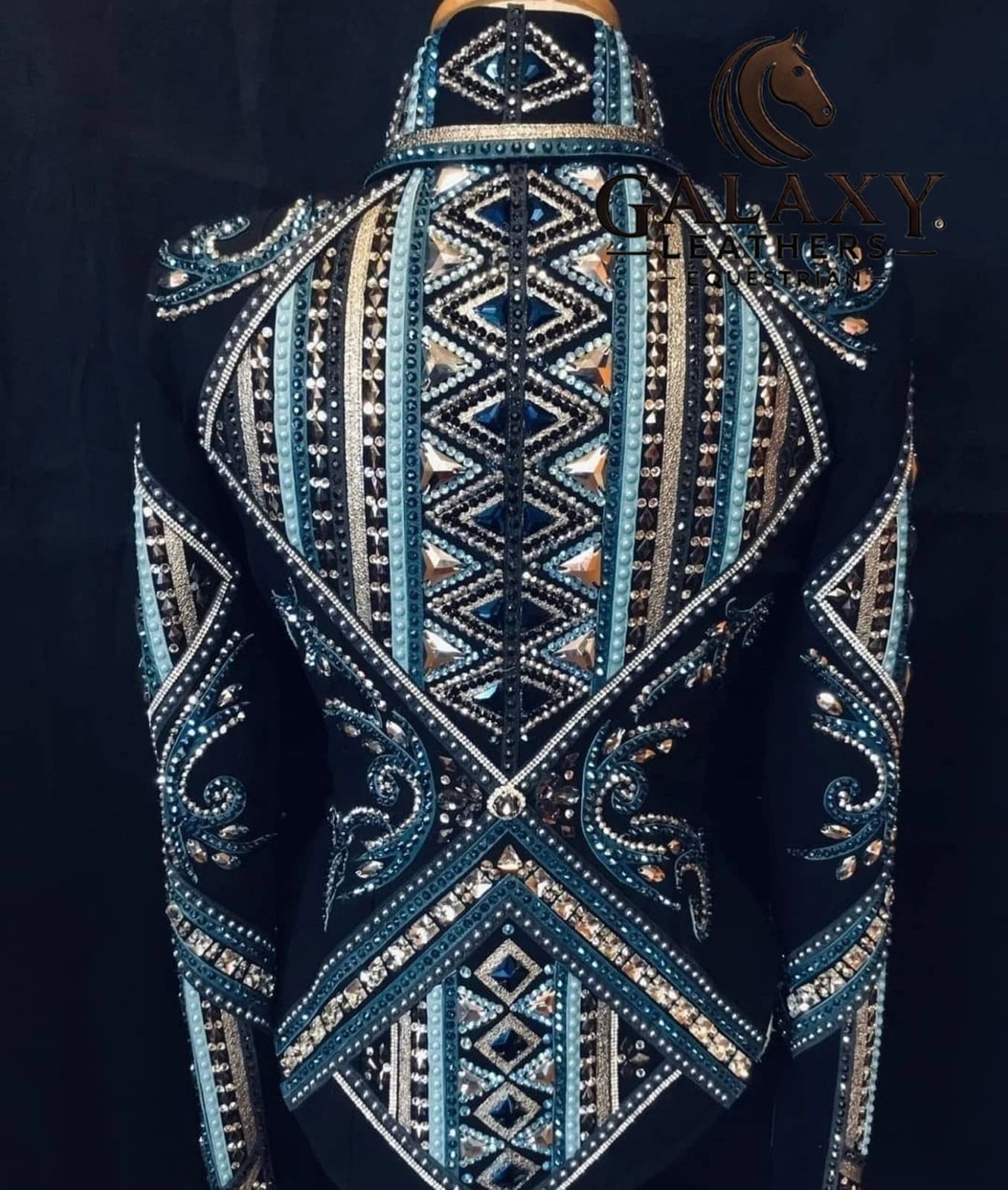Show Jacket Western Showmanship Women RodeoJacket horsemanship jacket for shows - Image 2