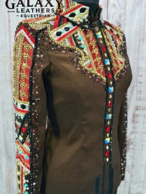 Show Jacket Western Showmanship Women's show Jacket horsemanship jacket for shows