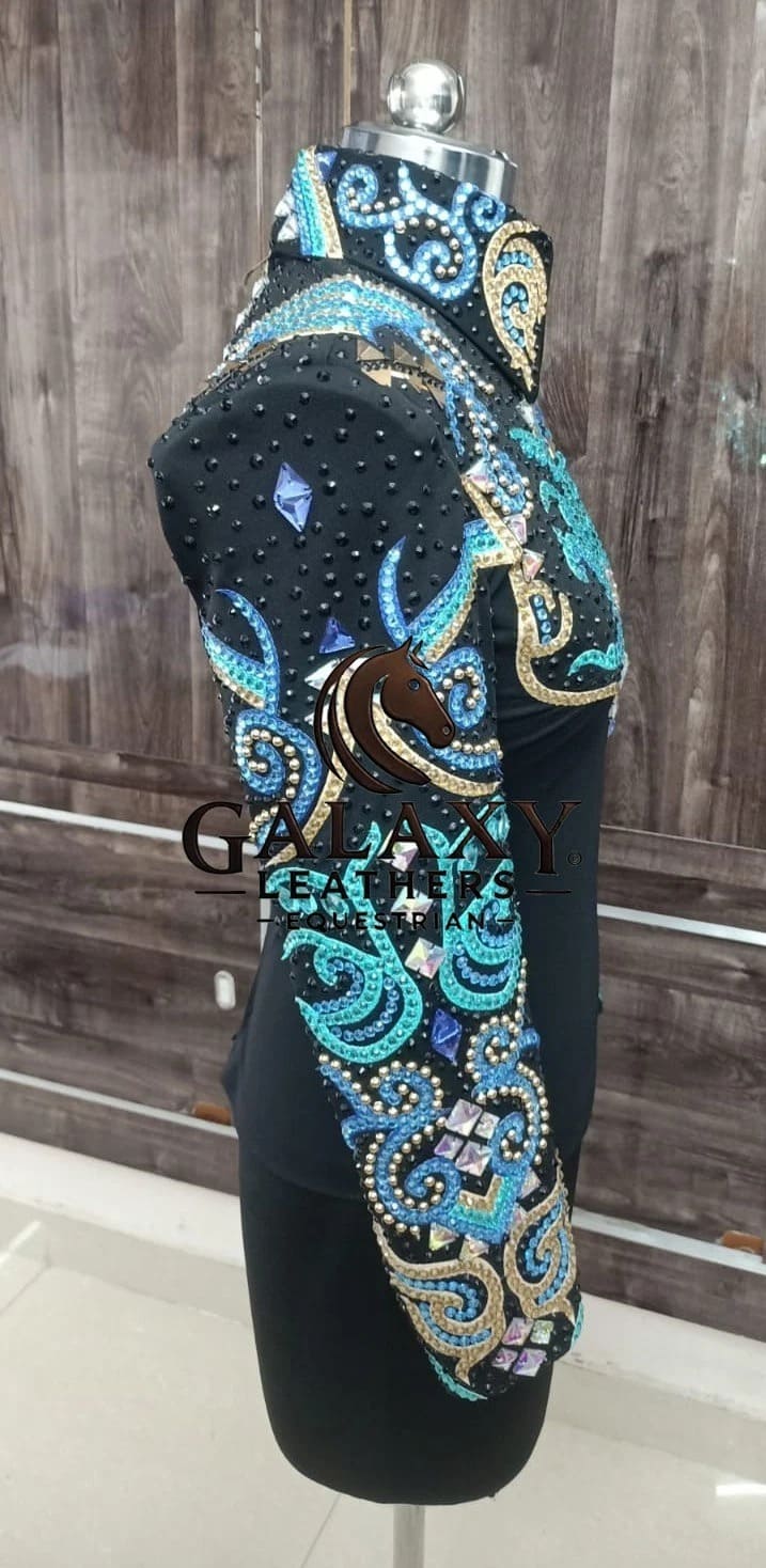 Show Jacket Western Showmanship Women's show Jacket horsemanship jacket for shows - Image 3
