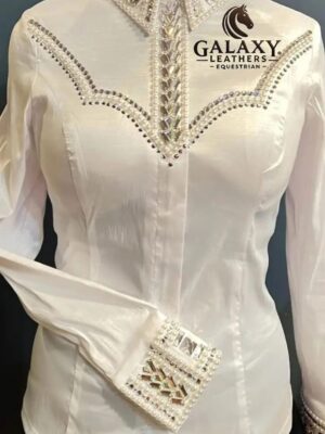Show Shirt Western Showmanship Women's show Shirt horsemanship Shirt for Shows