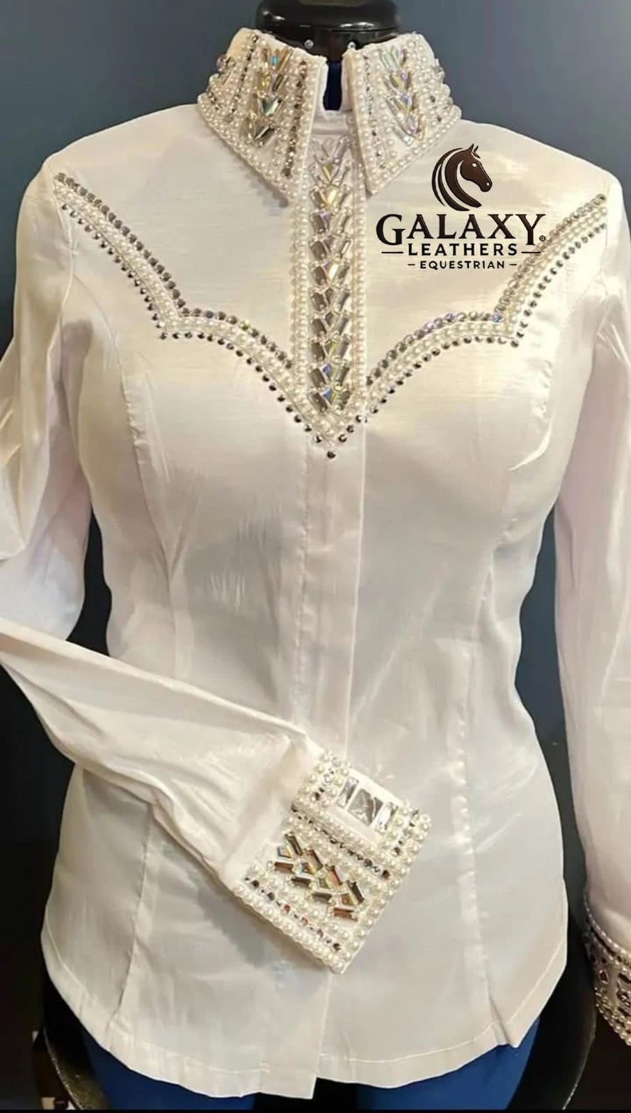 Show Shirt Western Showmanship Women's show Shirt horsemanship Shirt for Shows