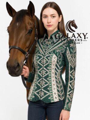 Show Jacket Western Showmanship Women  RodeoJacket horsemanship jacket for shows
