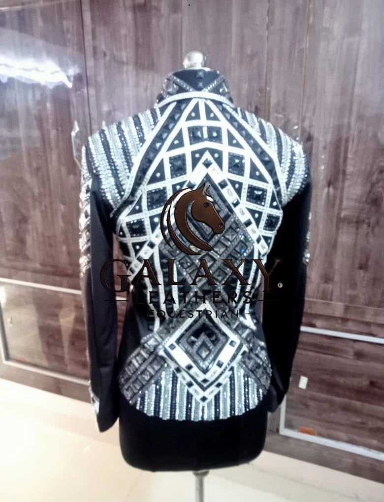 Show Jacket Western Showmanship Women RodeoJacket horsemanship jacket for shows - Image 3