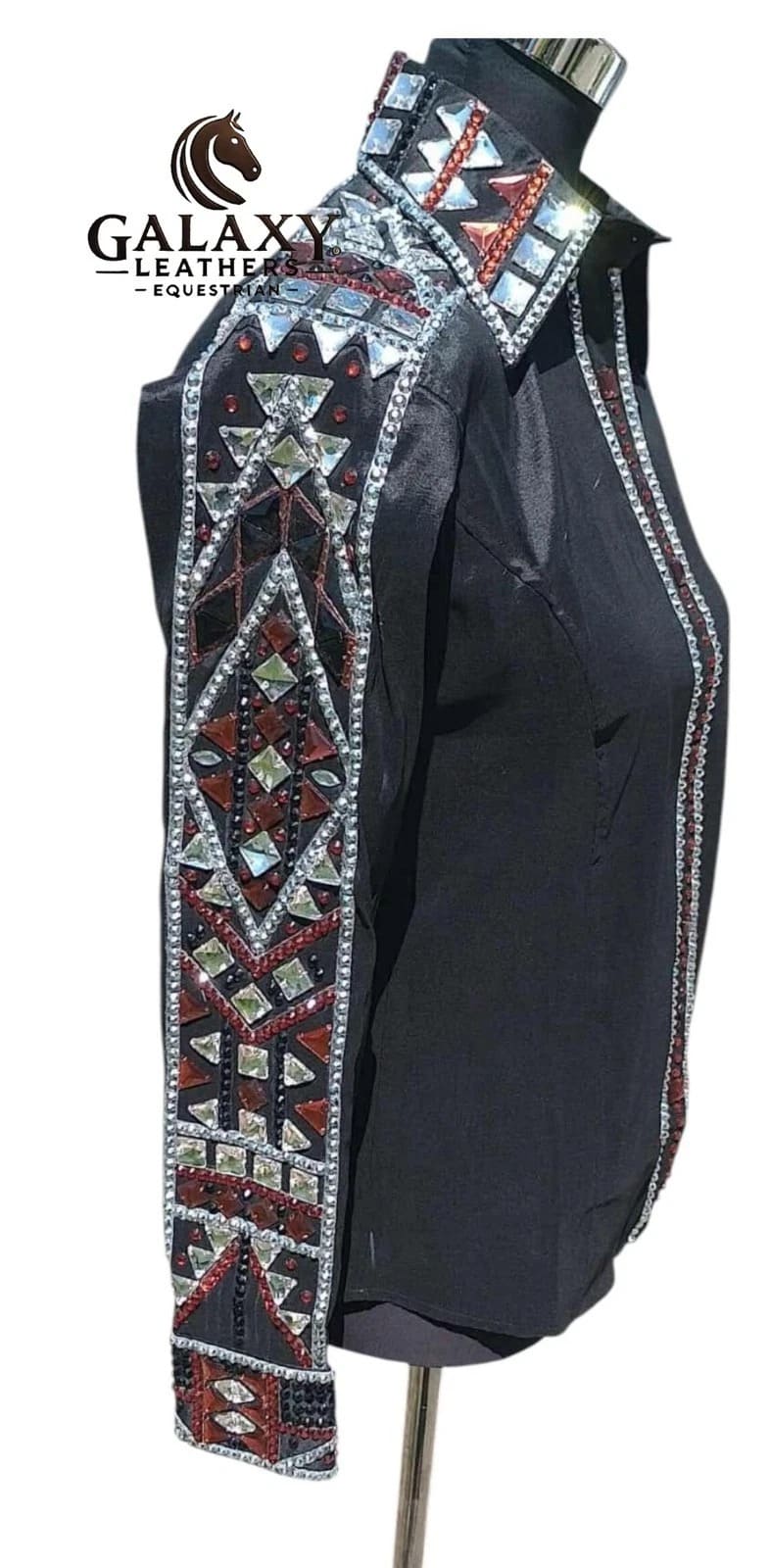 Show Shirt Western Showmanship Women RodeoJacket horsemanship jacket for shows - Image 2