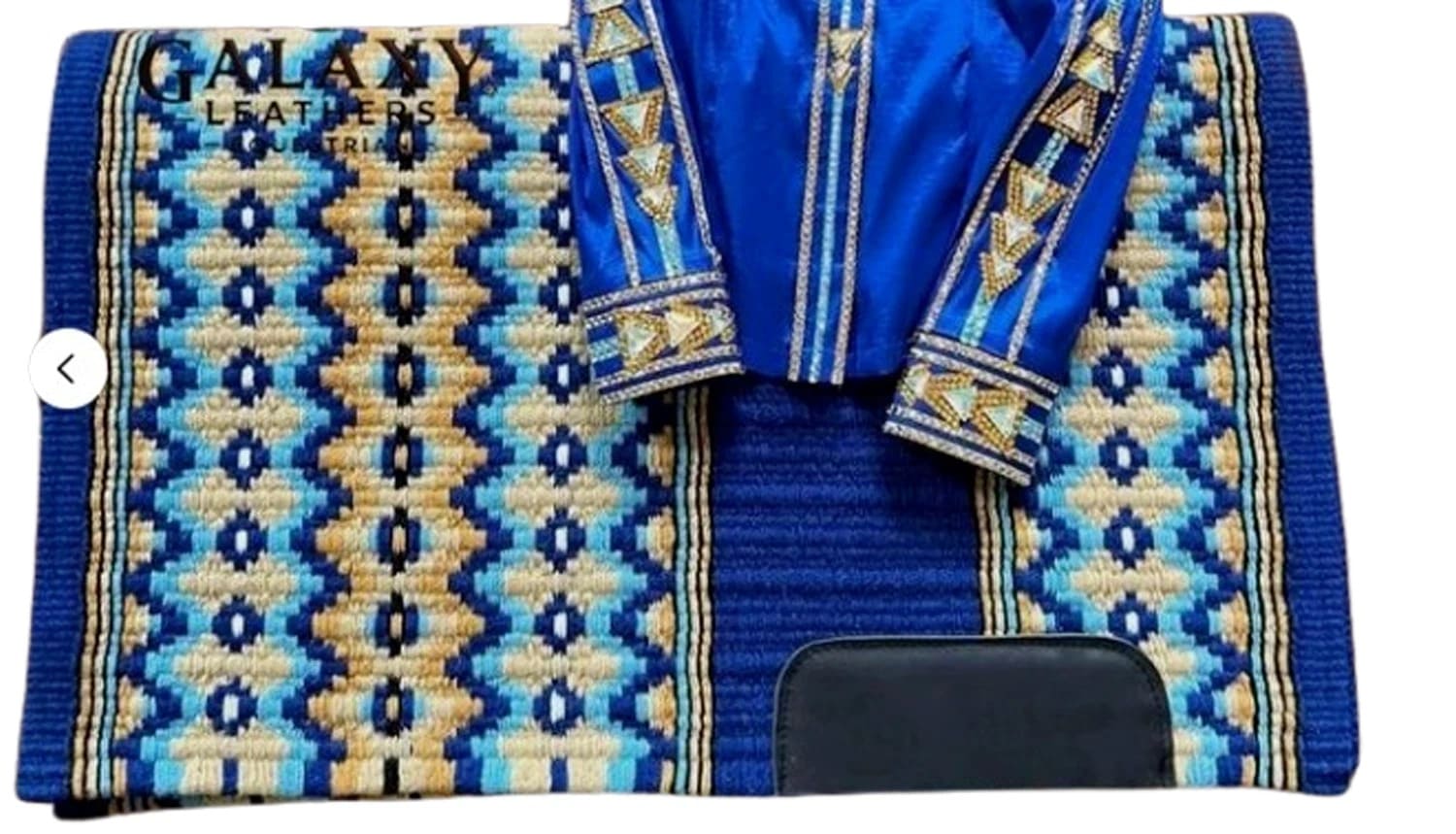 COMBO of Showman Western Shirt with Matching Show Pad for Equestrian Shows - Image 2