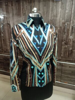 Show Jacket Western Showmanship Women RodeoJacket horsemanship jacket for shows