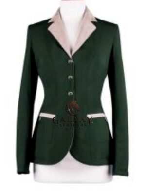 Women's Vintage Western Hunt Coat - Equestrian Jacket for Riding, Jumping and H.
