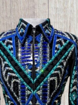 Show Jacket Western Showmanship Women RodeoJacket horsemanship jacket for shows