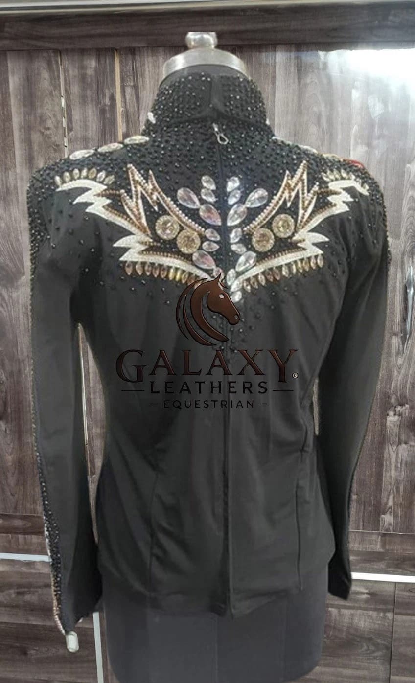 Show Jacket Western Showmanship Women's show Jacket horsemanship jacket for shows - Image 4
