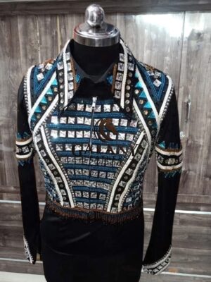 Show Jacket Western Showmanship Women's show Jacket horsemanship jacket for shows