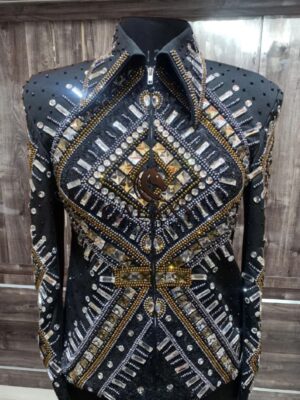 Show Jacket Western Showmanship Women's show Jacket horsemanship jacket for shows